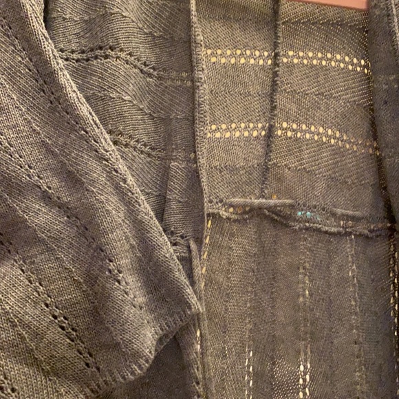 NEW LIGHTWEIGHT OPEN KNIT SHORT SLEEVE CARDIGAN SWEATER ⭐️⭐️⭐️⭐️⭐️ - Picture 6 of 10